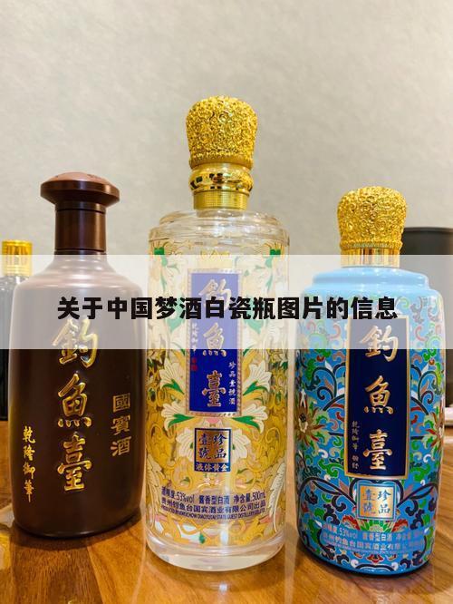关于中国梦酒白瓷瓶图片的信息
